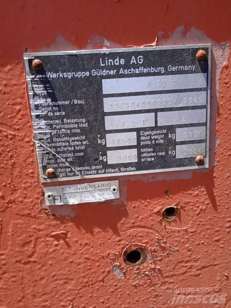 Linde H 35 D Carrelli elevatori diesel