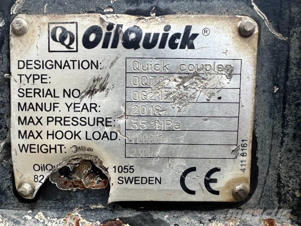 OilQuick OQ70/55 Accoppiatori rapidi