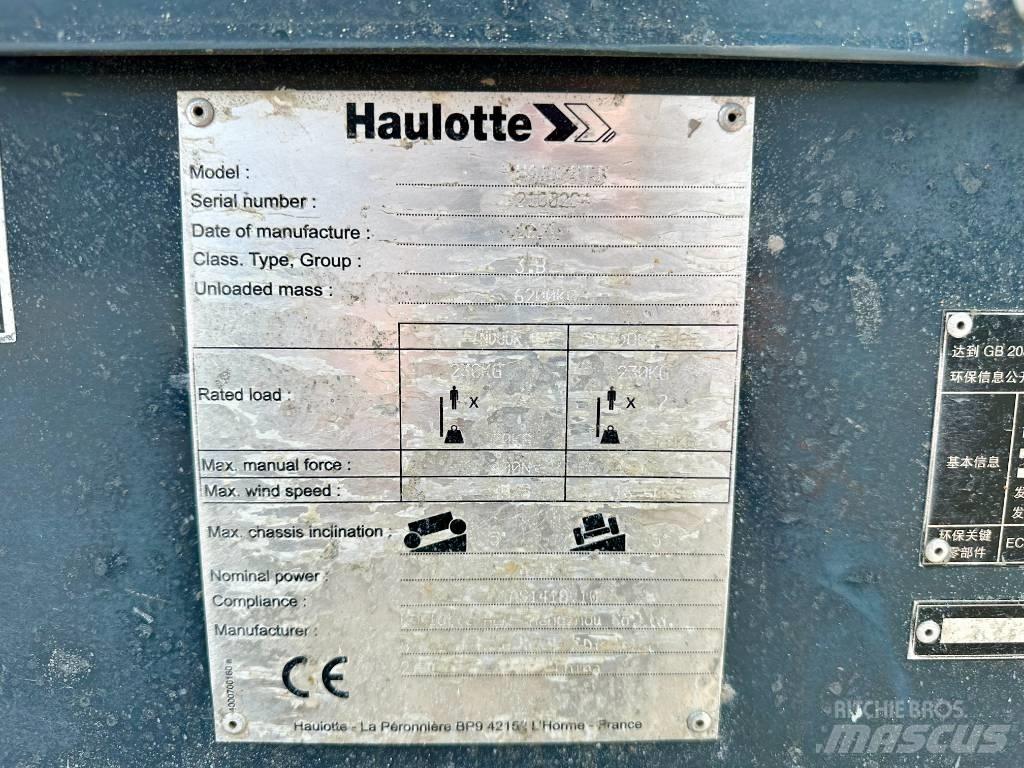 Haulotte HA16RTJ Piattaforme a braccio articolato