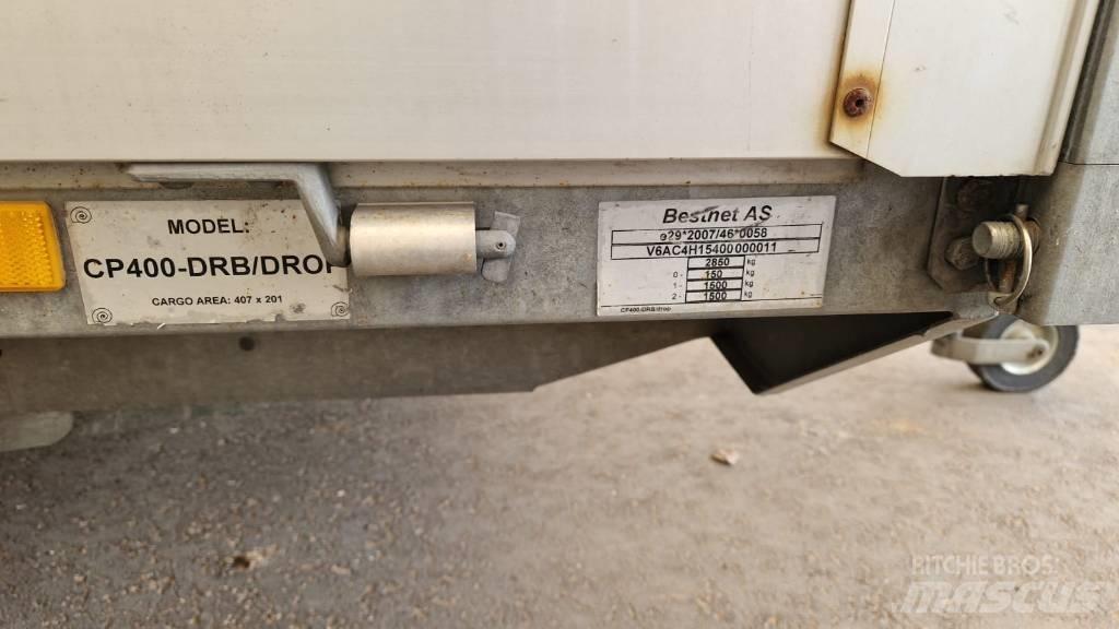  Aku CP400-DRB/drop Rimorchio per il trasporto di veicoli
