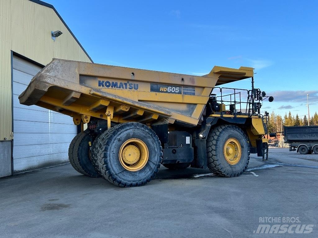 Komatsu 605-8 Dumper a telaio rigido