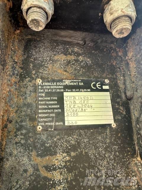 Hammer MHB 1450 D Martelli - frantumatori