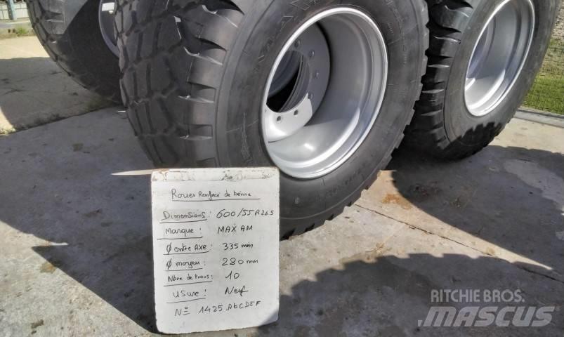  MAXAM 600/55R26.5 Pneumatici, ruote e cerchioni