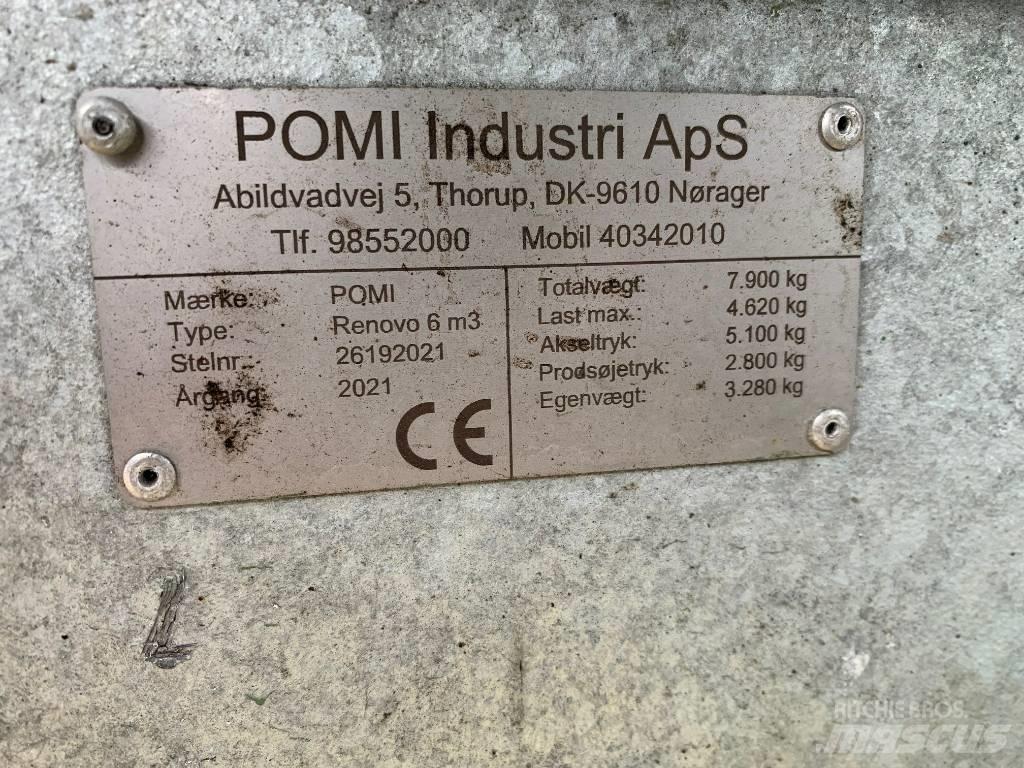 Pomi Renovo 6 m3 Compressori per rifiuti