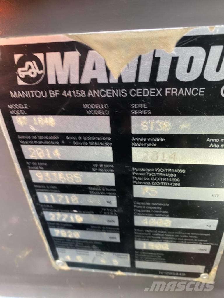 Manitou MT 1840 Sollevatori telescopici