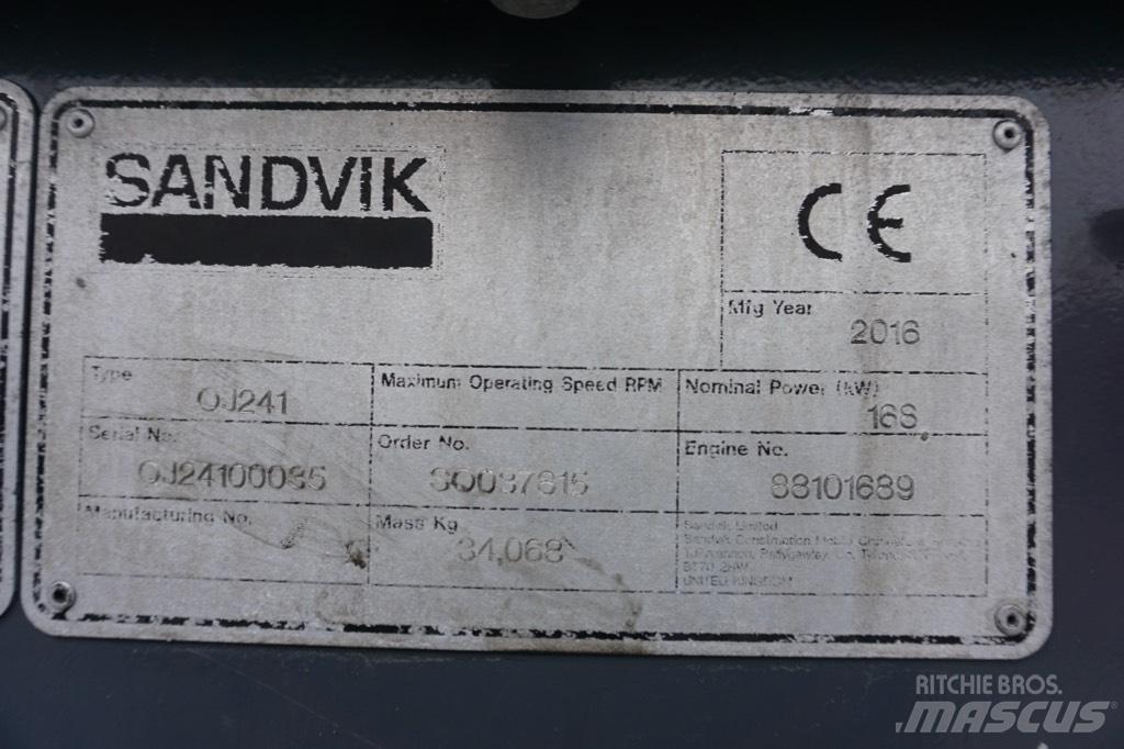 Sandvik QJ 241 Frantoi mobili