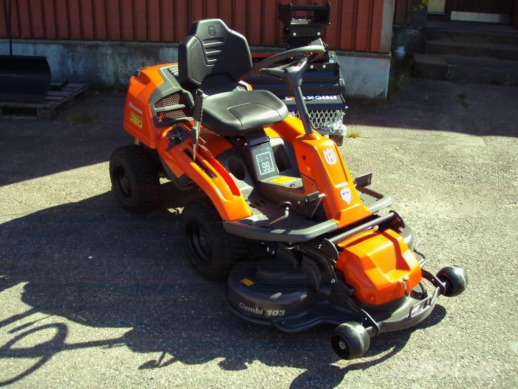 Husqvarna R 214 TC Trattorini tagliaerba