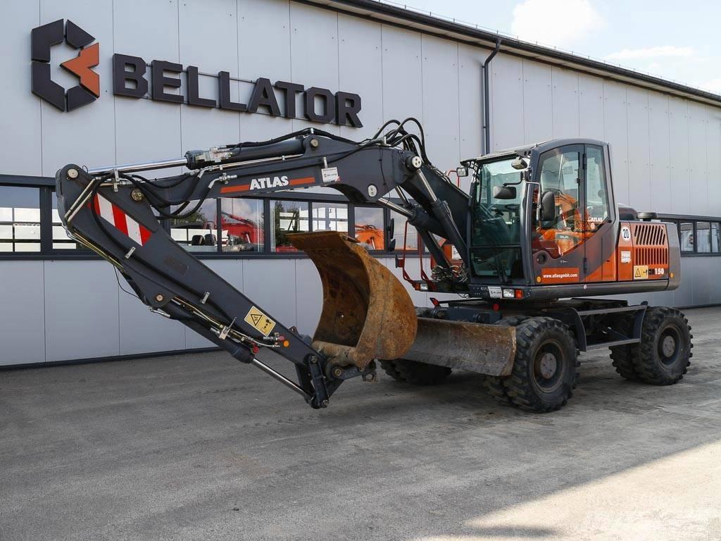 Atlas 150 W Escavatori gommati