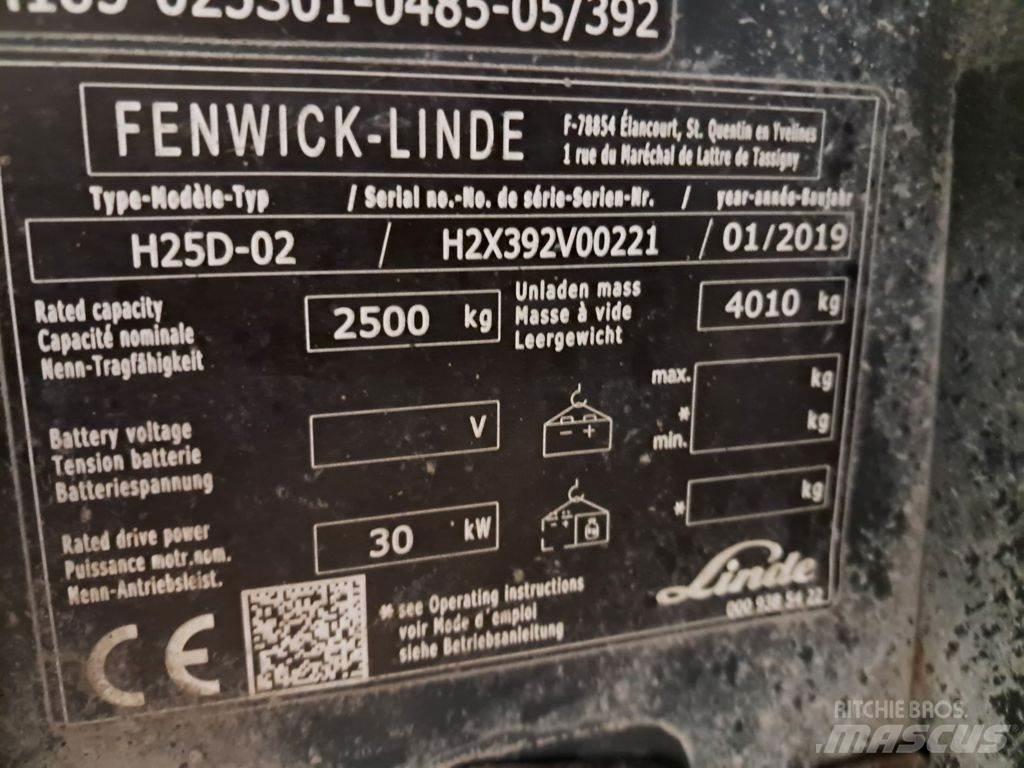 Linde H25D-02 Carrelli elevatori diesel