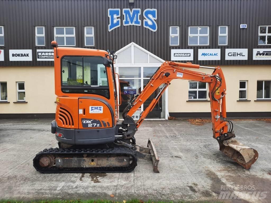 Doosan DX 27 Z Miniescavatori