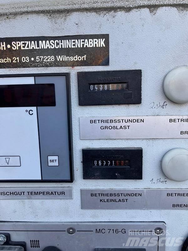 Kolberg RGTK6000Ö Termocontainer per asfalto