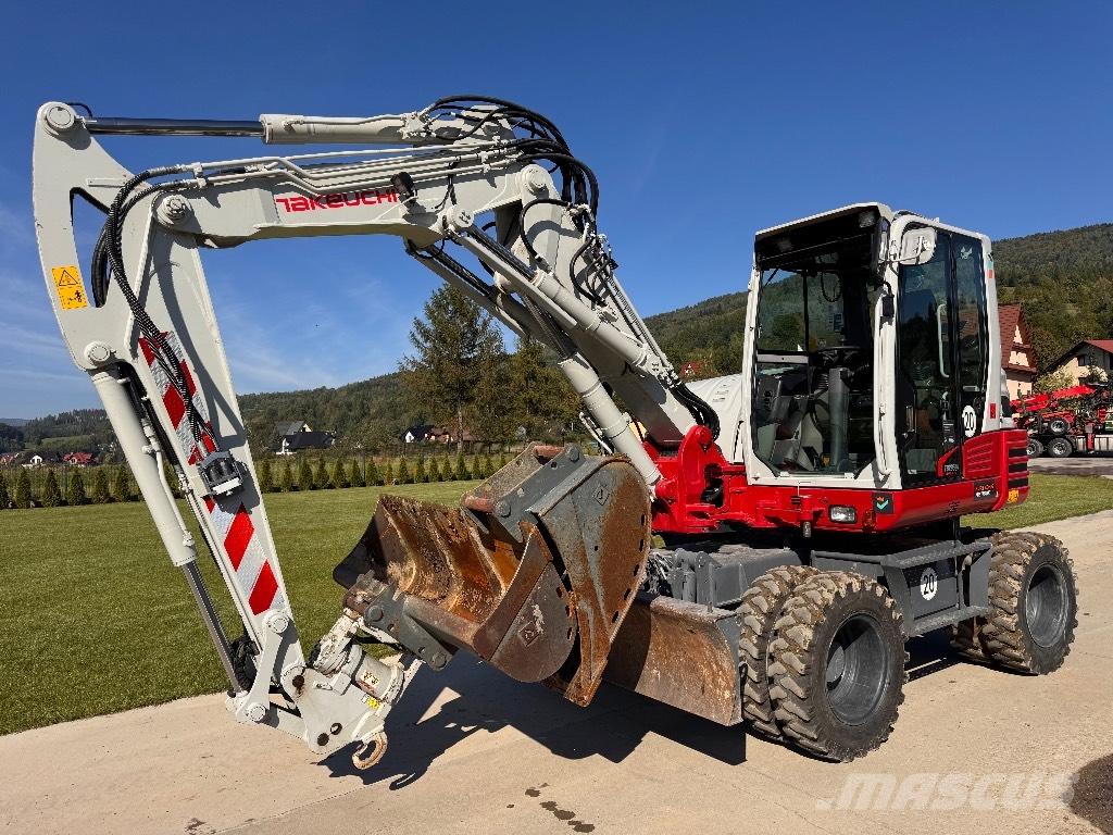 Takeuchi TB 295 W Escavatori gommati