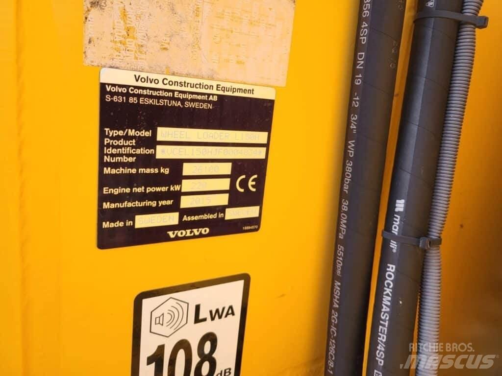 Volvo L150H Pale gommate