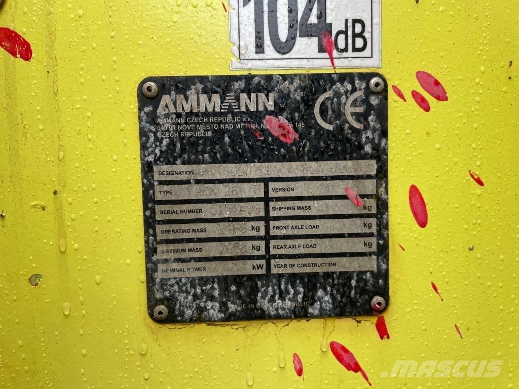 Ammann ARX 26 Rulli a doppio tamburo