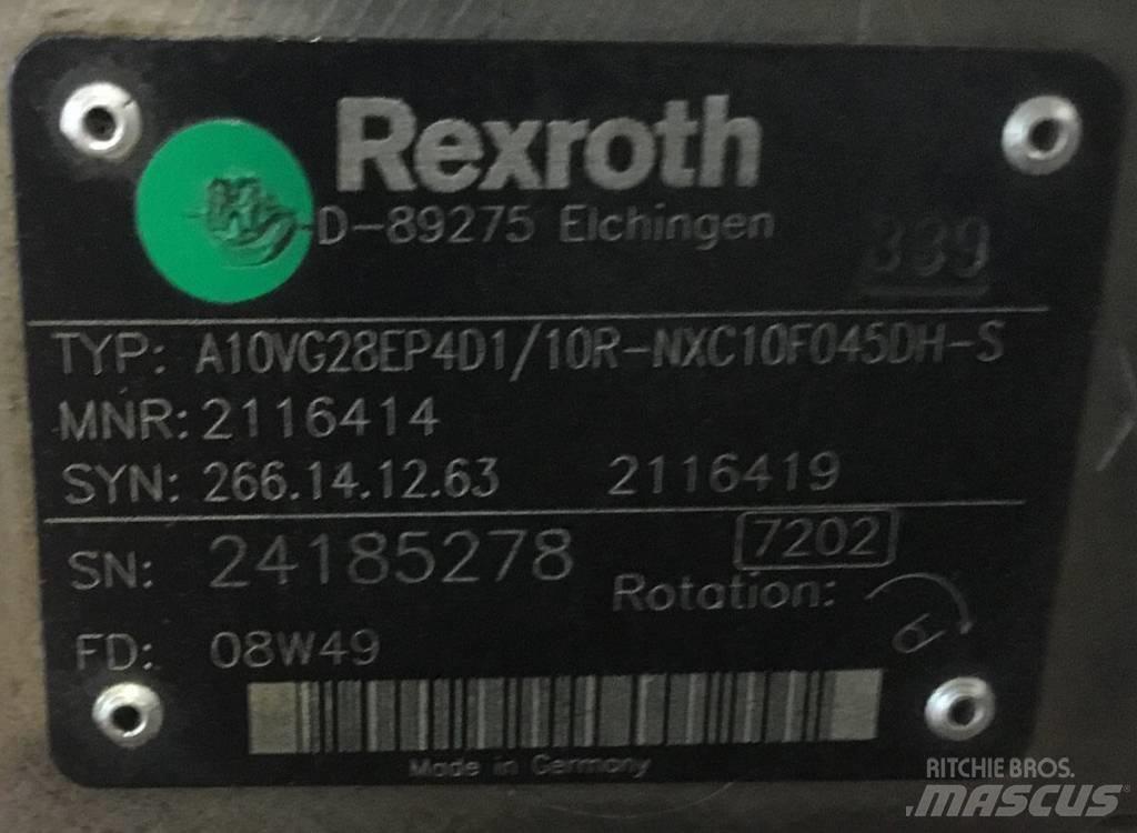 Rexroth A10VG28R Componenti idrauliche
