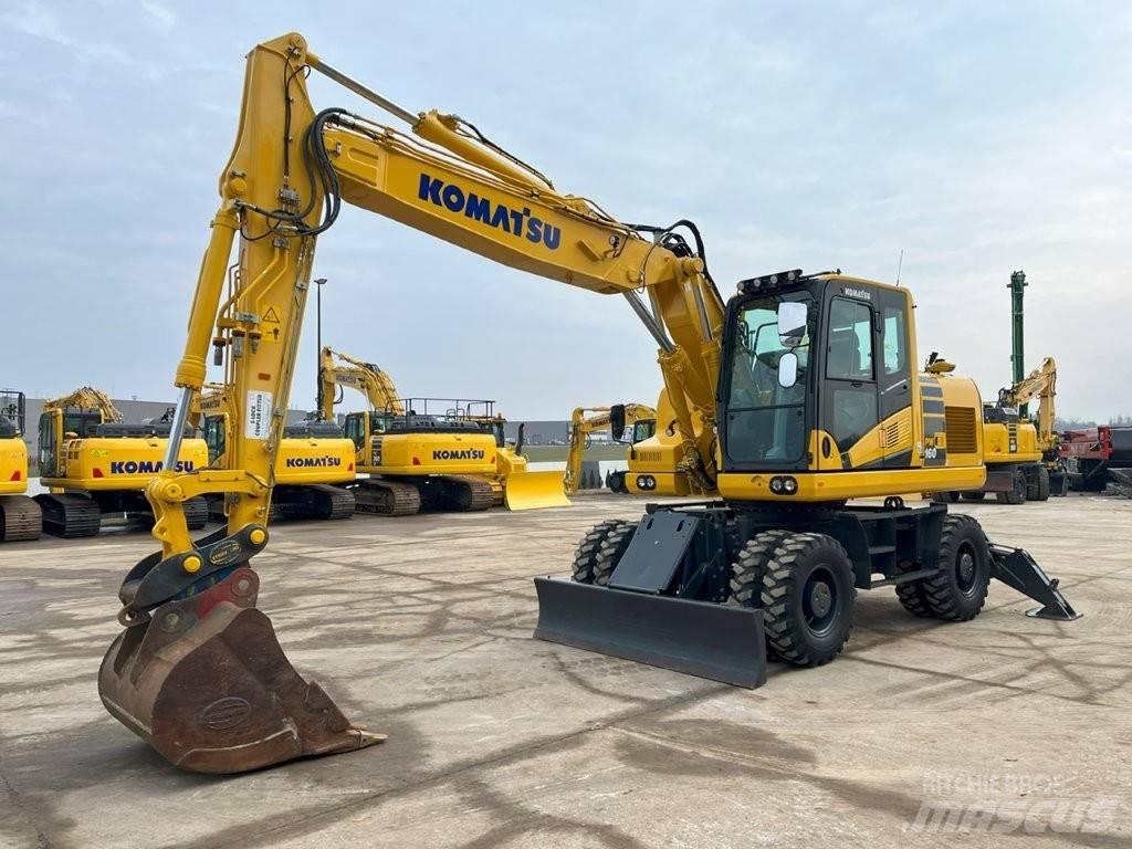 Komatsu PW160-11 Escavatori gommati