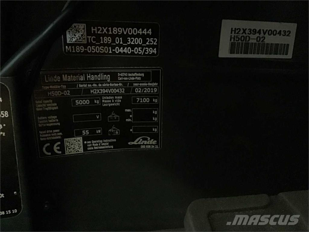 Linde H50D Carrelli elevatori diesel