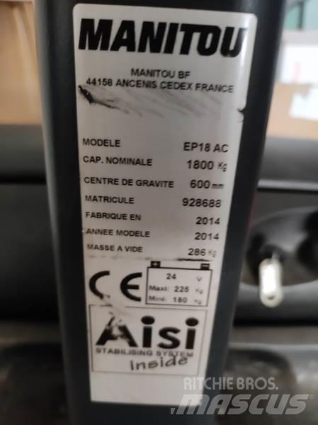Manitou EP18 Carelli stoccatori  automatici-usati