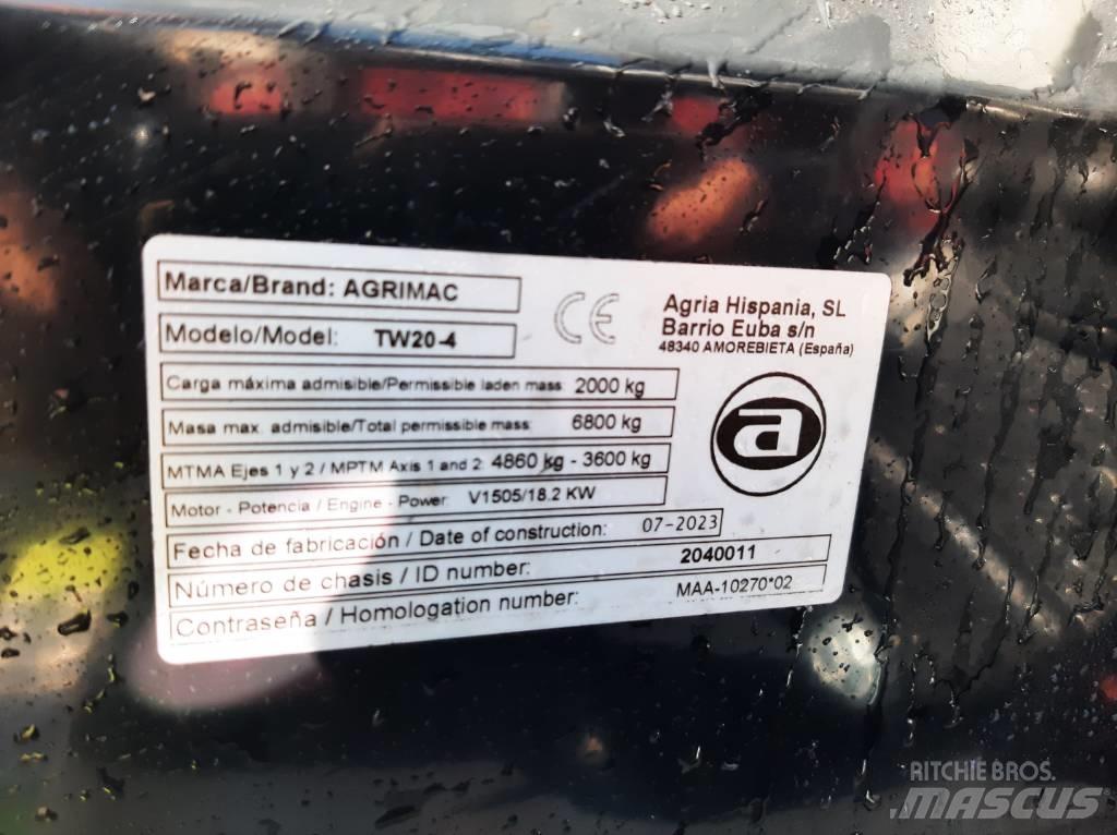 Agrimac TW20-4KL Elevatore per esterni