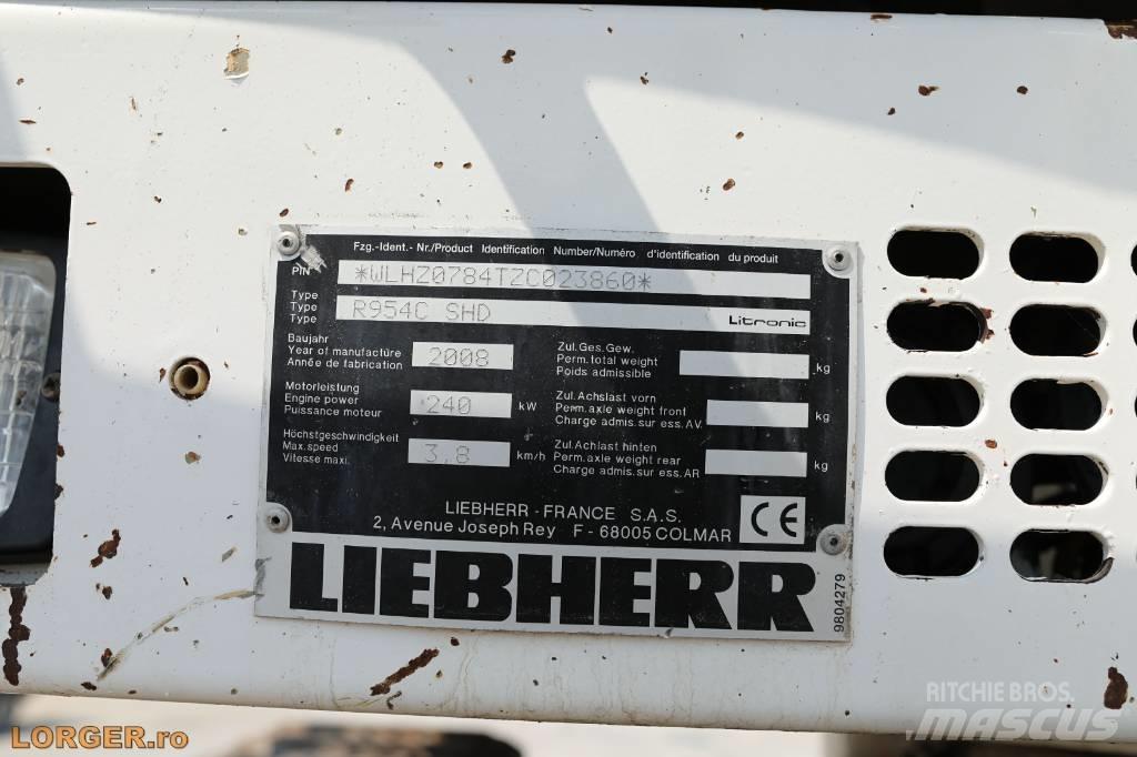 Liebherr R954 C SHD Escavatori cingolati