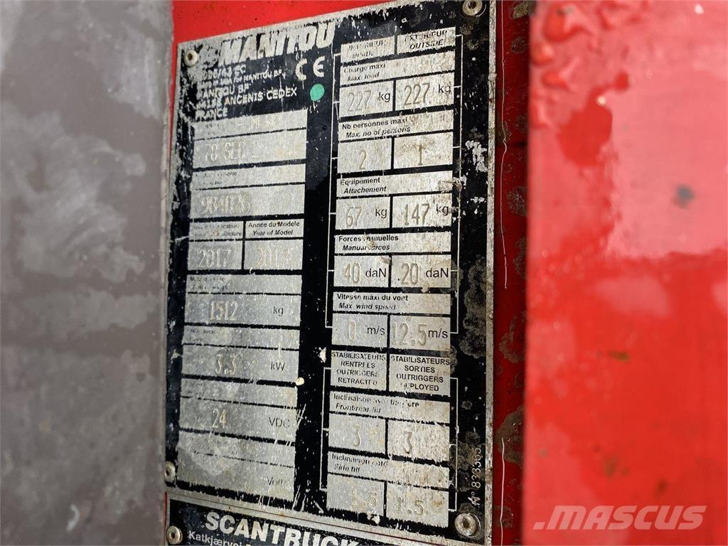 Manitou 78SEC Piattaforme a pantografo