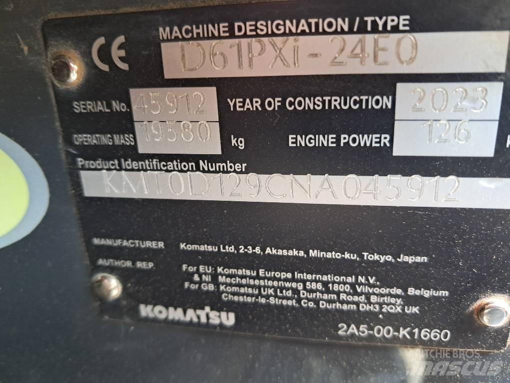 Komatsu D61PXI-24E0 Dozer cingolati