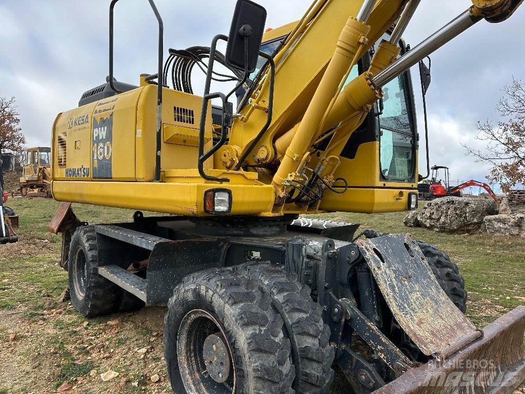 Komatsu PW 160-7E0 Escavatori gommati