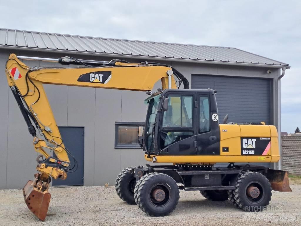 CAT M 316 D Escavatori gommati