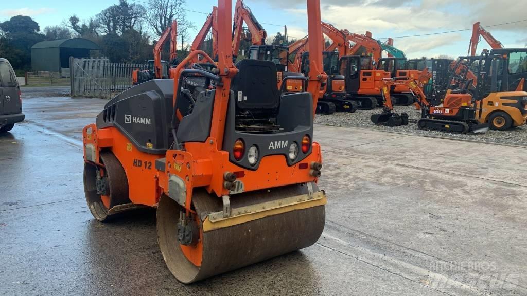 Hamm HD 12 VV Rulli a doppio tamburo