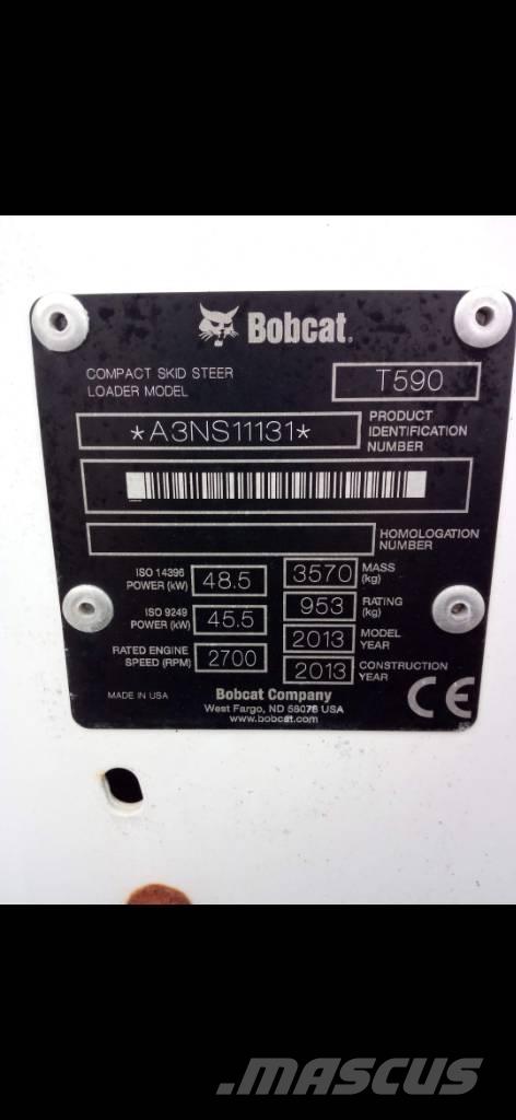 Bobcat T 590 Mini Pale Gommate