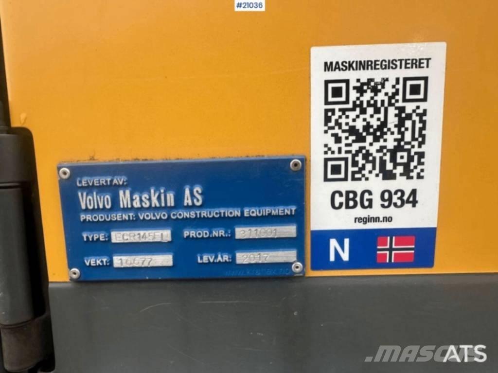 Volvo ECR 145 Escavatori cingolati