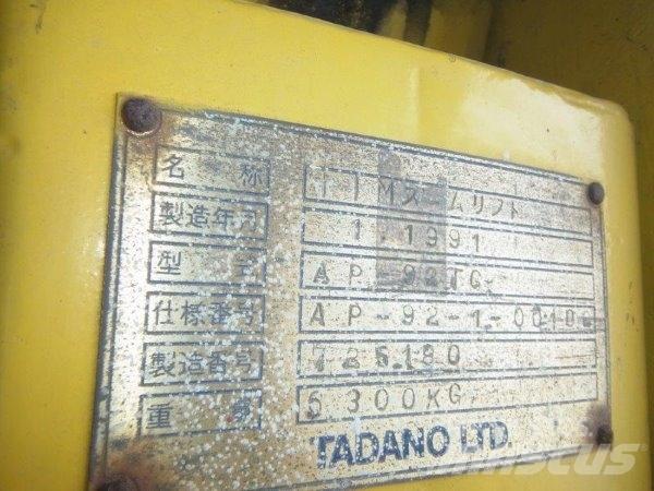 TADANO AP-92TG Piattaforme a braccio articolato