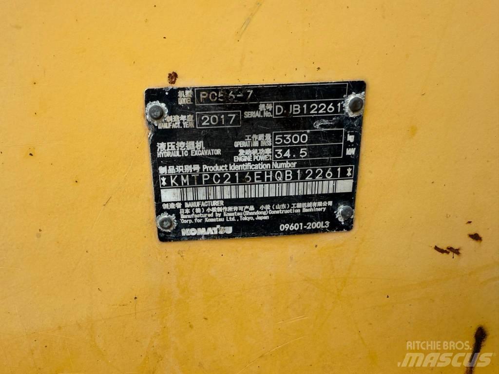Komatsu PC 56-7 Miniescavatori