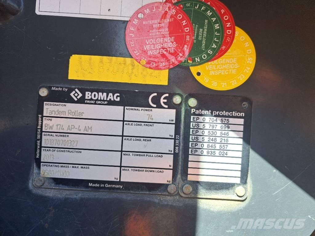 Bomag BW174 AP-4 AM Rulli a doppio tamburo