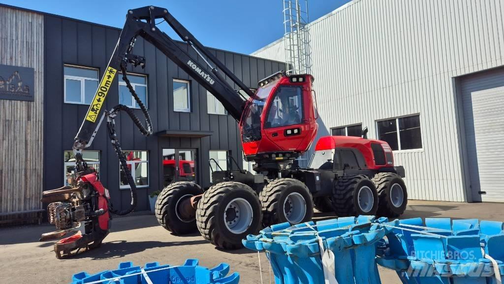 Komatsu 931 XC Abbattitrici, Disboscatrici