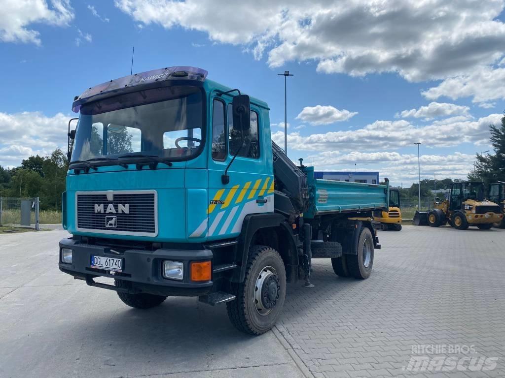 MAN 17.222 Camion ribaltabili