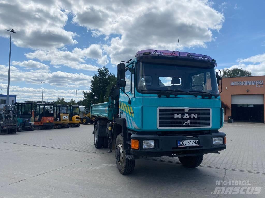 MAN 17.222 Camion ribaltabili