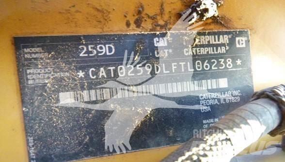 CAT 259D Mini Pale Gommate