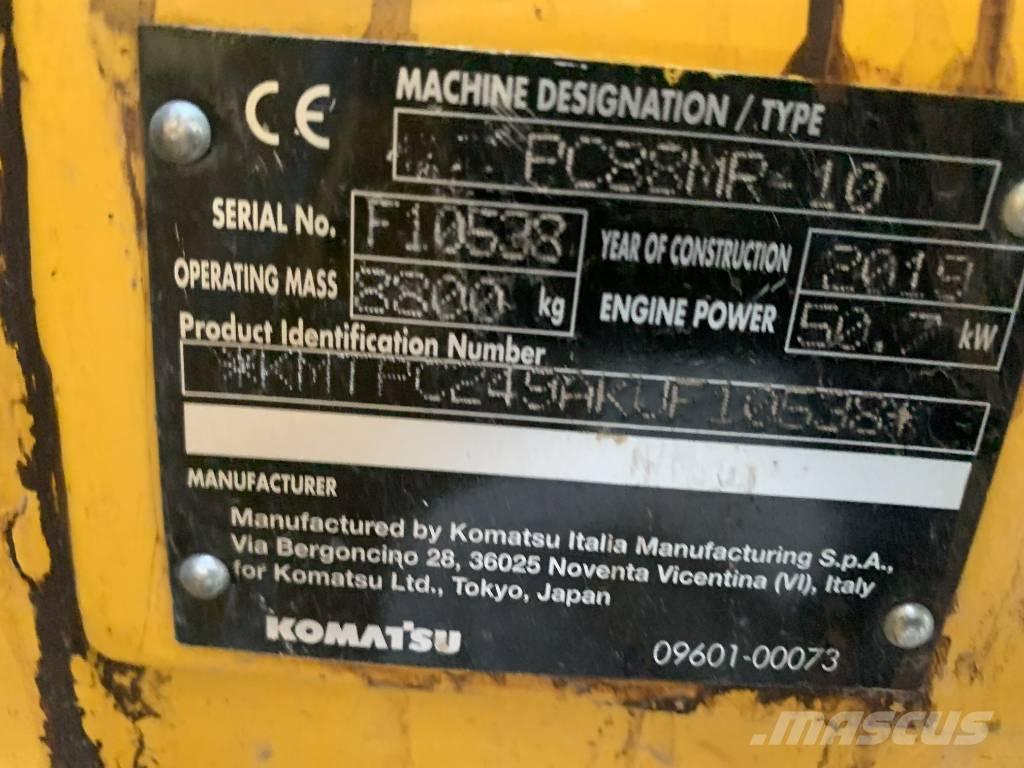 Komatsu PC 88 MR-10 Escavatori cingolati