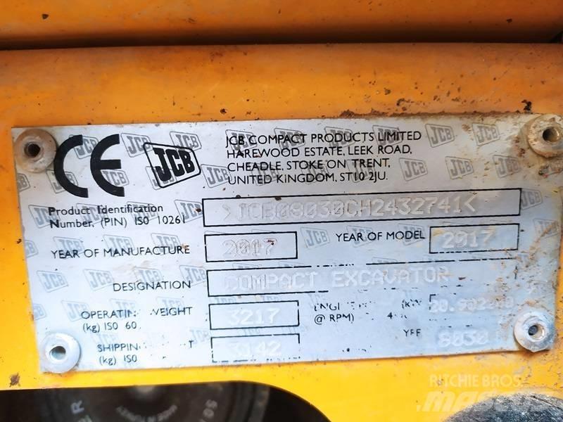 JCB 8030 ZTS Miniescavatori