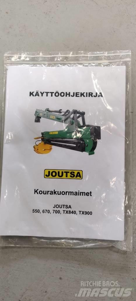 Joutsa 700 Caricatronchi con base su rimorchio