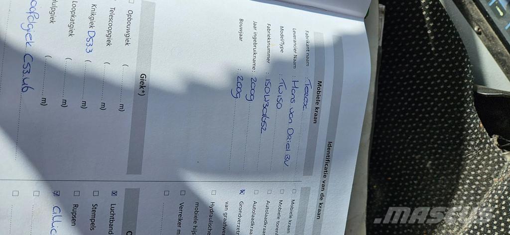 Terex TW150 Escavatori gommati