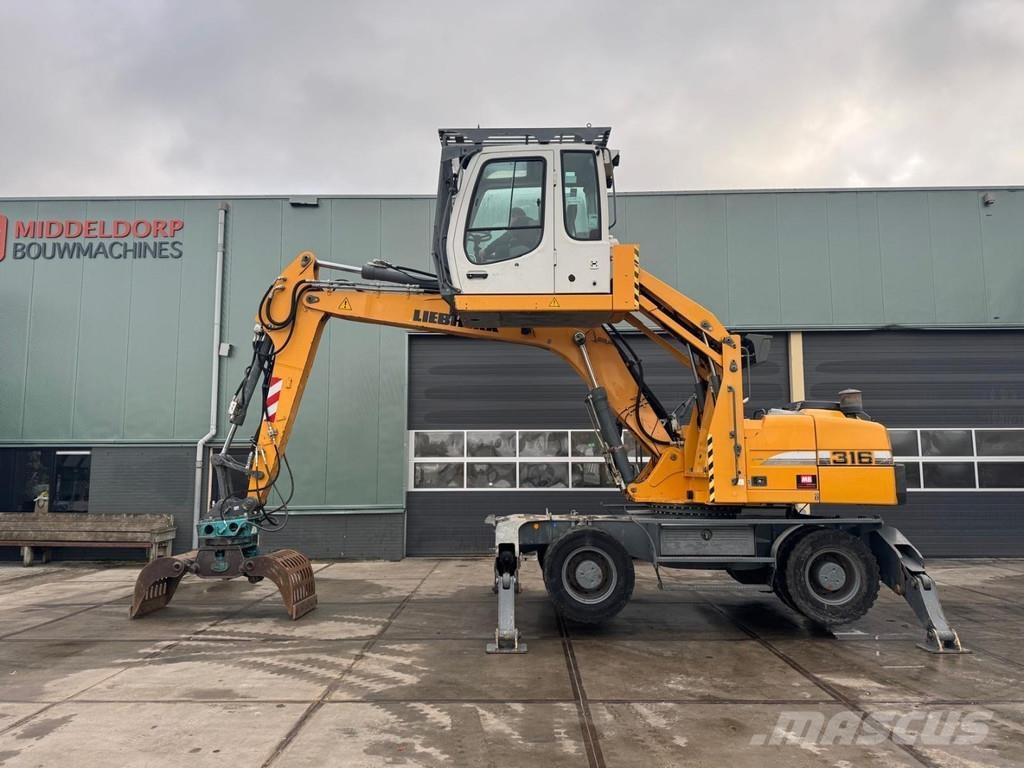 Liebherr A 316 Movimentazione rifiuti