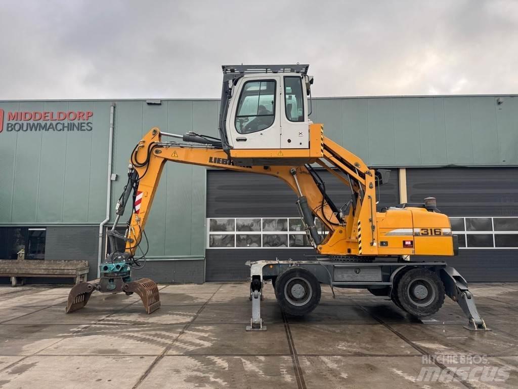 Liebherr A 316 Movimentazione rifiuti