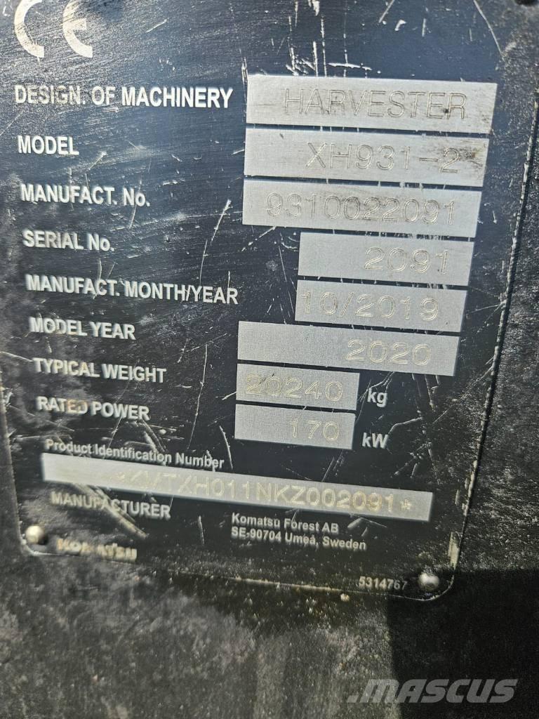 Komatsu C 144 Abbattitrici, Disboscatrici