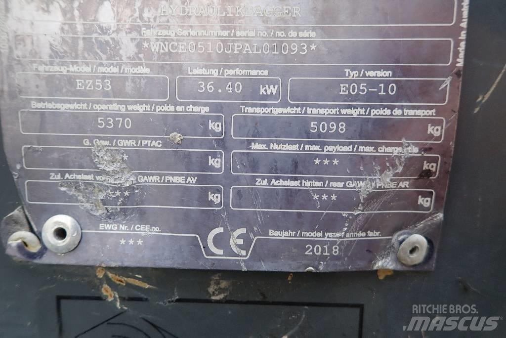 Wacker Neuson EZ 53 Miniescavatori