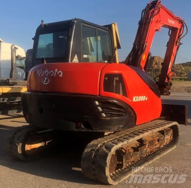 Kubota KX 080-4 Escavatori medi 7t - 12t