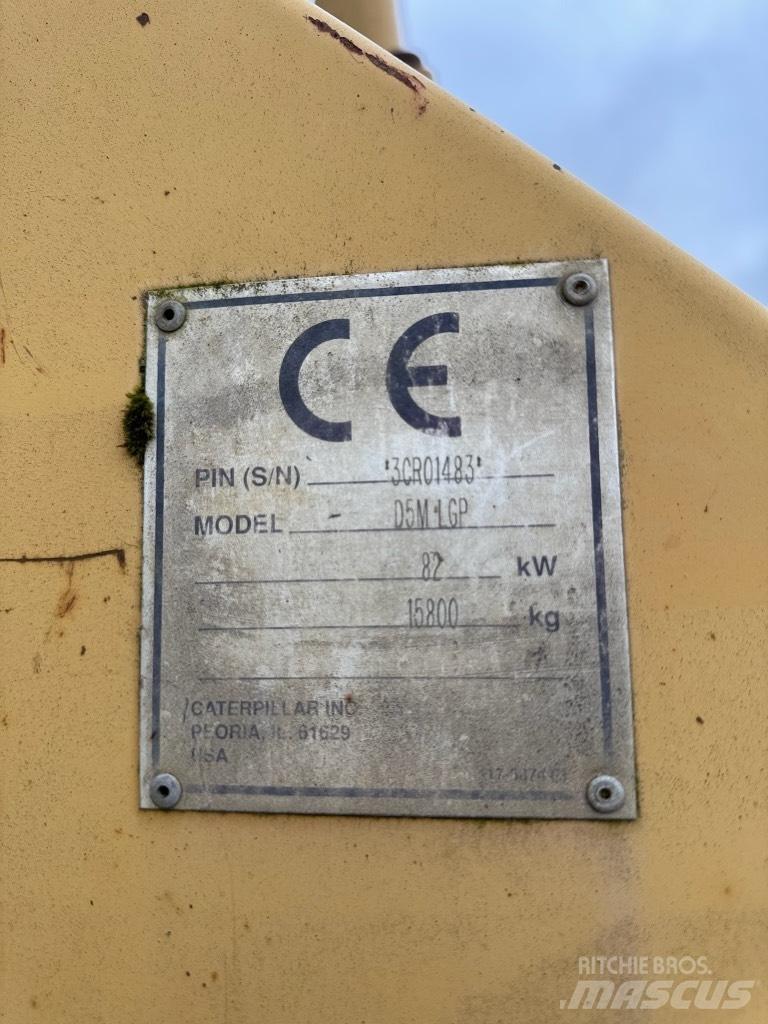 CAT D 5 M LGP Dozer cingolati