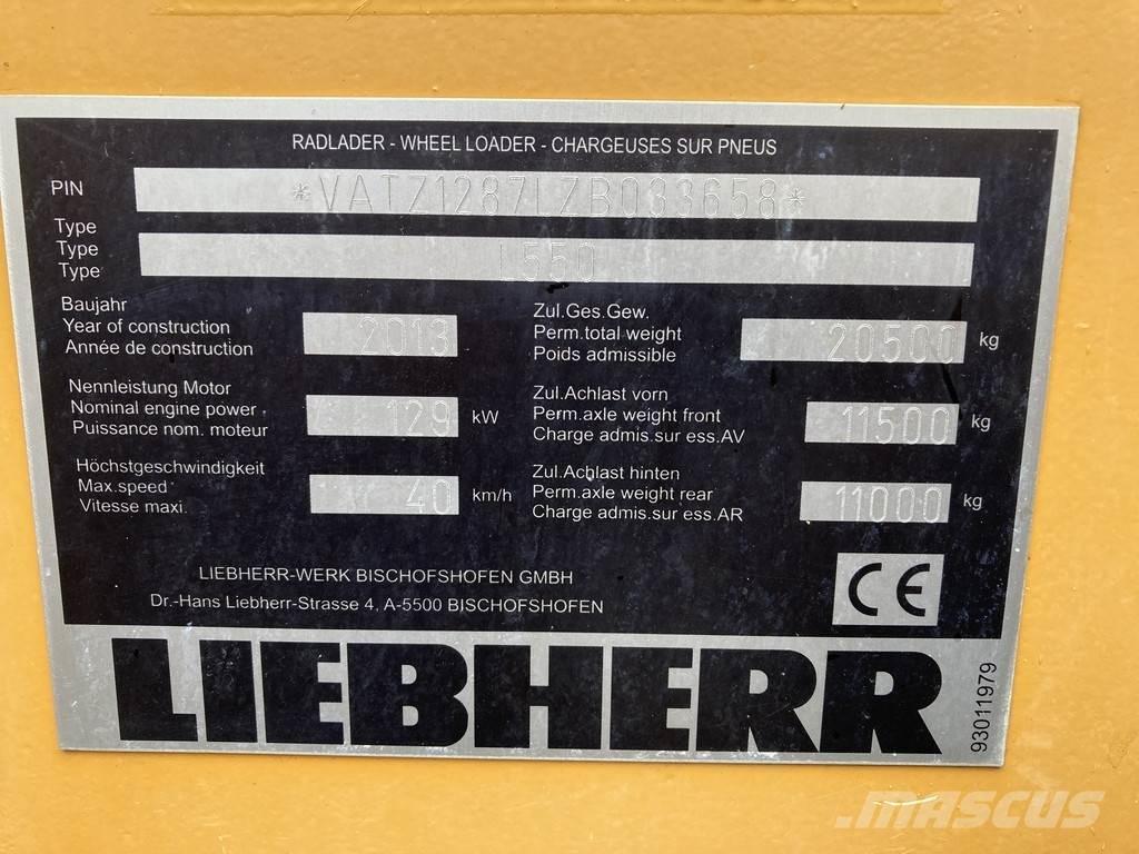 Liebherr L 550 Pale gommate