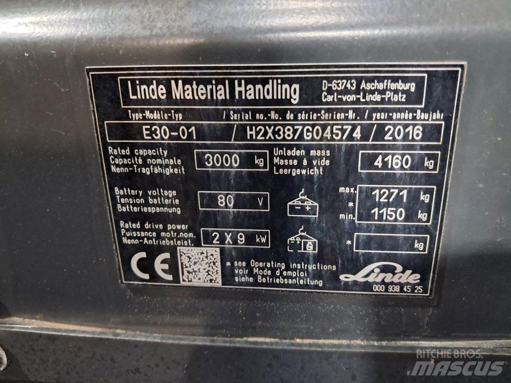Linde E30-01 Carrelli elevatori elettrici